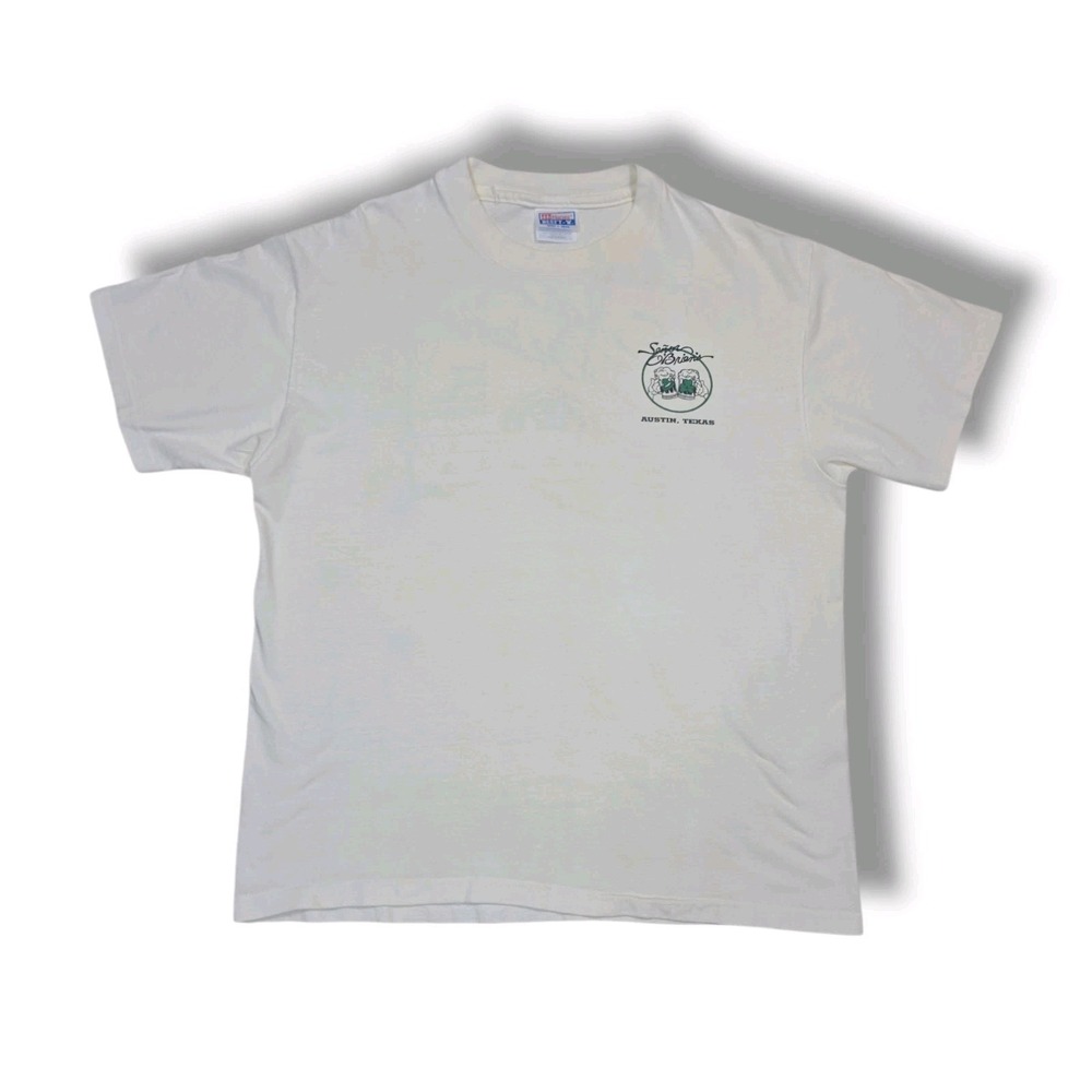 VGT Senor O'Brien's Great Irish Tex-Mex Restaurant &‎ Pub White T-Shirt Men's L